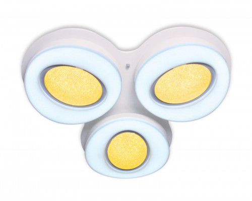 Купить Накладной светильник Ambrella Light FS1583/3 WH 156W D585*555| VIVID-LIGHT.RU