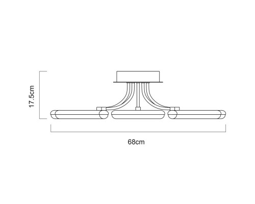 Купить Накладной светильник ARTE Lamp A9358PL-5WH| VIVID-LIGHT.RU