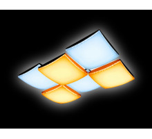 Накладной светильник Ambrella Light FP2326 WH 192W D720*480