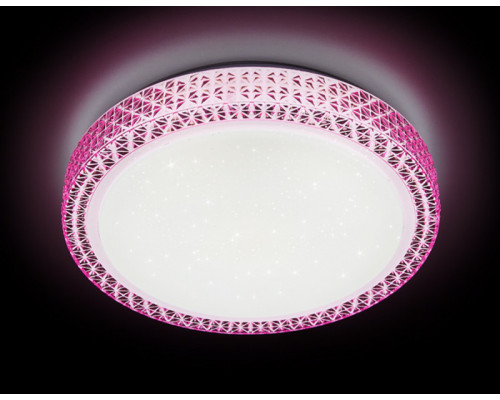 Заказать Накладной светильник Ambrella Light F85 PI 48W D400| VIVID-LIGHT.RU