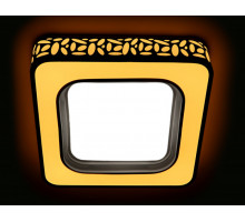 Накладной светильник Ambrella Light F212 WH 80W D440*440