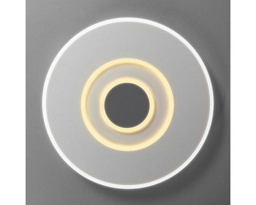 Купить Накладной светильник Eurosvet 90219/1 белый/ серый| VIVID-LIGHT.RU