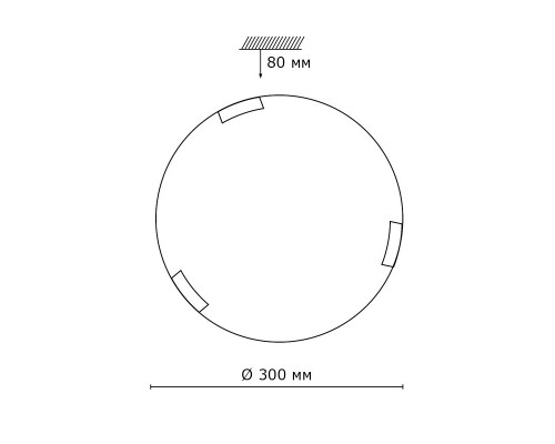 Сделать заказ Накладной светильник Sonex 161/K| VIVID-LIGHT.RU