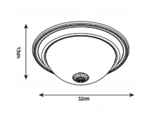 Купить Накладной светильник ARTE Lamp A1306PL-2AB| VIVID-LIGHT.RU