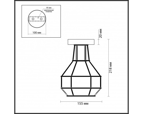 Купить Накладной светильник LUMION 3637/1C| VIVID-LIGHT.RU