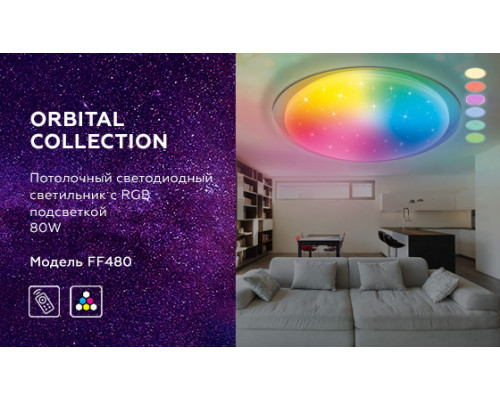 Сделать заказ Накладной светильник Ambrella Light FF480| VIVID-LIGHT.RU