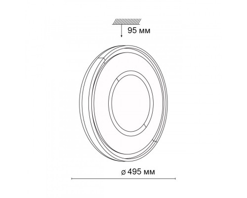 Купить Накладной светильник Sonex 3046/EL| VIVID-LIGHT.RU