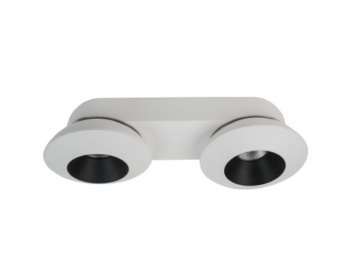 Заказать Накладной светильник LeDron KRIS SLIM 2 White/Black| VIVID-LIGHT.RU