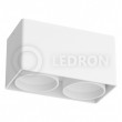 Накладной светильник LeDron KEA 2 ED GU10 White