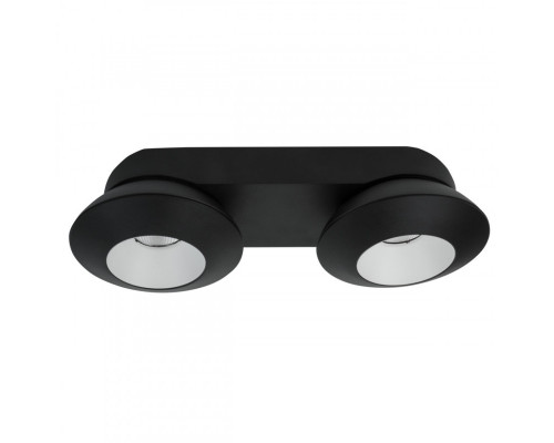 Купить Накладной светильник LeDron KRIS SLIM 2 Black/White| VIVID-LIGHT.RU