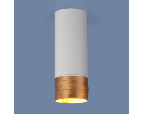 Заказать Накладной светильник Elektrostandard DLN102 GU10 белый/золото| VIVID-LIGHT.RU