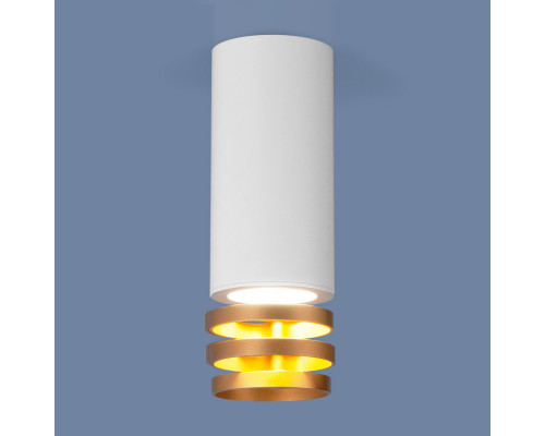Заказать Накладной светильник Elektrostandard DLN102 GU10 белый/золото| VIVID-LIGHT.RU
