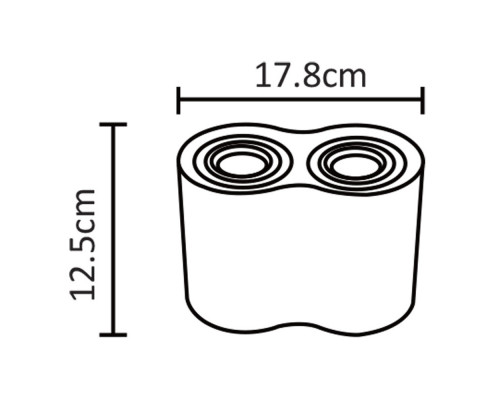 Купить Накладной светильник ARTE Lamp A5644PL-2WH| VIVID-LIGHT.RU