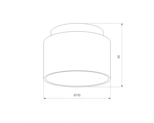 Купить Накладной светильник Elektrostandard 1069 GX53 WH белый матовый| VIVID-LIGHT.RU