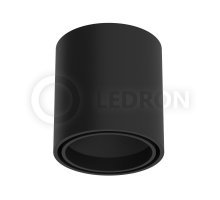 Накладной светильник LeDron KEA R ED GU10 Black