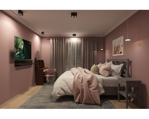 Заказать Накладной светильник Denkirs DK2002-BK| VIVID-LIGHT.RU