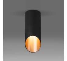Накладной светильник Elektrostandard DLN114 GU10 черный/золото