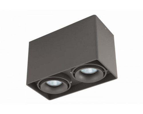 Купить Накладной светильник Donolux DL18611/02WW-SQ Shiny black| VIVID-LIGHT.RU