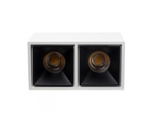 Заказать Накладной светильник LeDron KUBING 2 White/Black| VIVID-LIGHT.RU