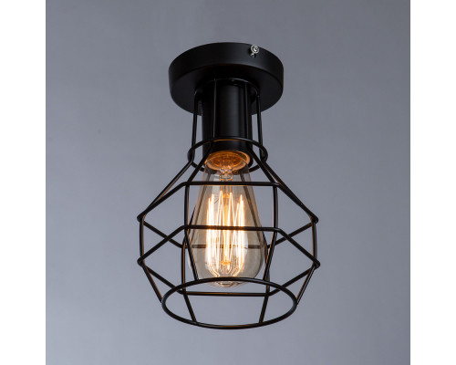 Оформить заказ Накладной светильник ARTE Lamp A1109PL-1BK| VIVID-LIGHT.RU