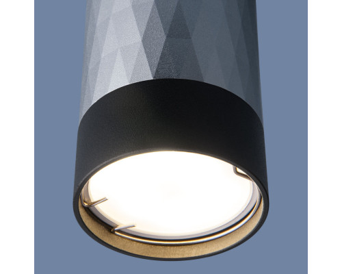 Купить Накладной светильник Elektrostandard DLN110 GU10 черный/серебро| VIVID-LIGHT.RU
