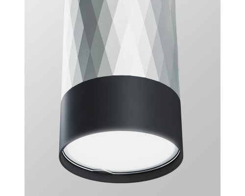 Купить Накладной светильник Elektrostandard DLN110 GU10 черный/серебро| VIVID-LIGHT.RU