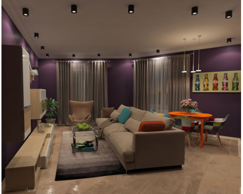 Заказать Накладной светильник Denkirs DK2001-BK| VIVID-LIGHT.RU