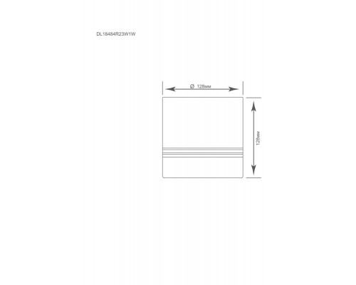 Заказать Накладной светильник Donolux DL18484R23W1W| VIVID-LIGHT.RU