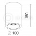 Купить Накладной светильник LeDron MJ1027GB 150mm| VIVID-LIGHT.RU