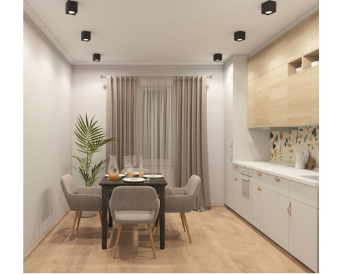 Сделать заказ Накладной светильник Denkirs DK2003-BK| VIVID-LIGHT.RU