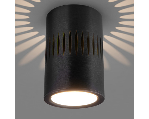 Оформить заказ Накладной светильник Elektrostandard DLS026 7W 4200К черный| VIVID-LIGHT.RU