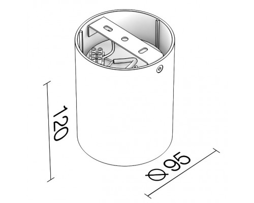 Сделать заказ Накладной светильник LeDron HDL5600 Black| VIVID-LIGHT.RU