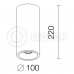 Заказать Накладной светильник LeDron MJ1027GB 220mm| VIVID-LIGHT.RU
