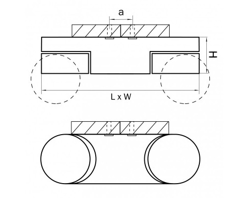 Заказать Накладной светильник Lightstar 055273| VIVID-LIGHT.RU