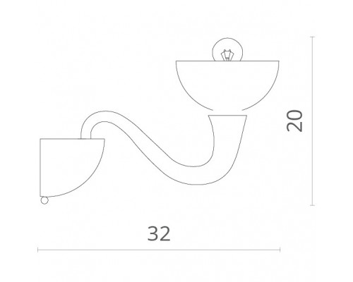 Заказать Бра Divinare 7091/01 AP-1| VIVID-LIGHT.RU