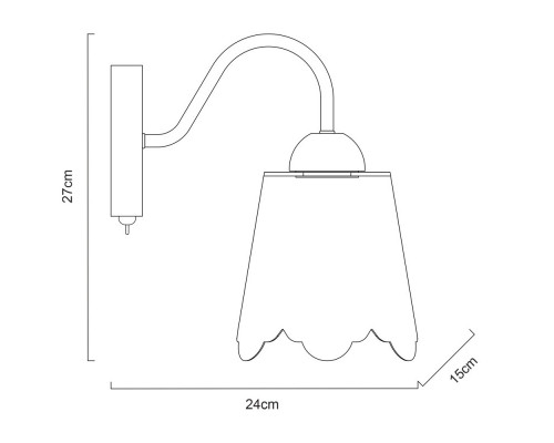 Оформить заказ Бра ARTE Lamp A2032AP-1WG| VIVID-LIGHT.RU