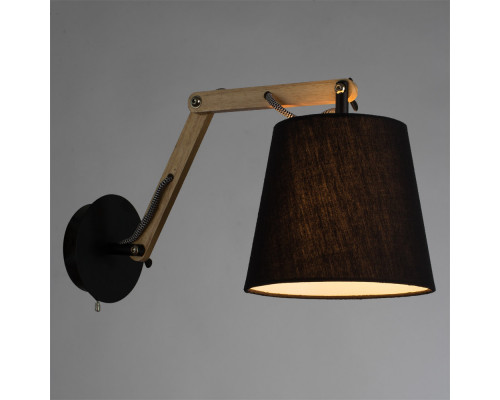 Оформить заказ Бра ARTE Lamp A5700AP-1BK| VIVID-LIGHT.RU