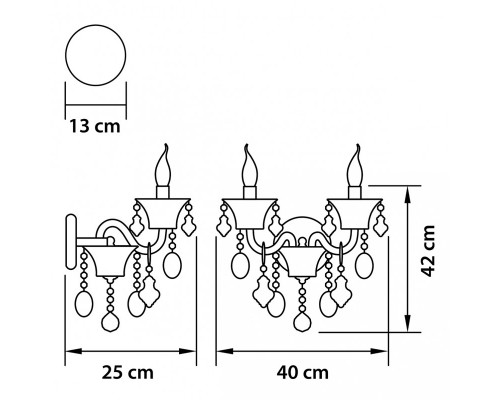 Оформить заказ Бра Lightstar 710622| VIVID-LIGHT.RU