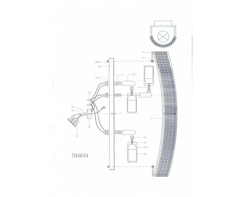 Заказать Бра Lightstar 704634| VIVID-LIGHT.RU