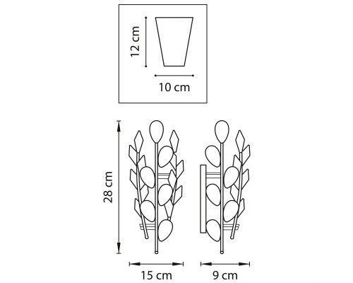 Купить Бра Lightstar 791614| VIVID-LIGHT.RU