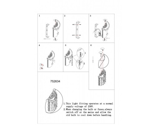 Сделать заказ Бра Lightstar 752634| VIVID-LIGHT.RU