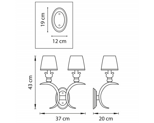 Сделать заказ Бра Lightstar 783621| VIVID-LIGHT.RU