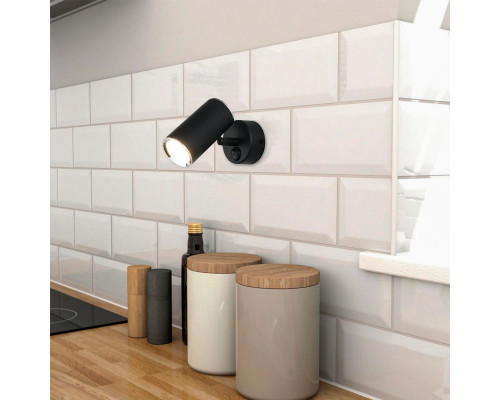 Оформить заказ Бра Elektrostandard Rutero GU10 SW черный (MRL 1003)| VIVID-LIGHT.RU