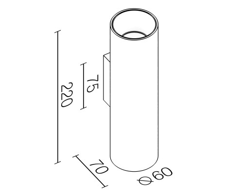 Сделать заказ Бра LeDron DannY MINI 2 WS-GU10 w/g| VIVID-LIGHT.RU