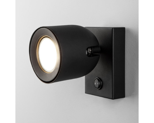 Купить Бра Elektrostandard Ogma GU10 SW чёрный (MRL 1009)| VIVID-LIGHT.RU