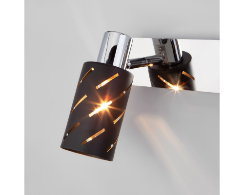 Сделать заказ Бра Eurosvet 20090/3 черный/хром| VIVID-LIGHT.RU