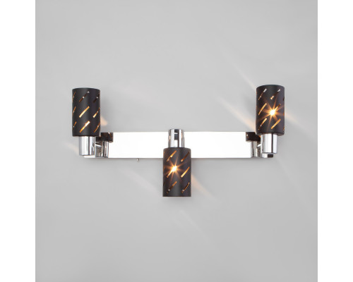 Сделать заказ Бра Eurosvet 20090/3 черный/хром| VIVID-LIGHT.RU