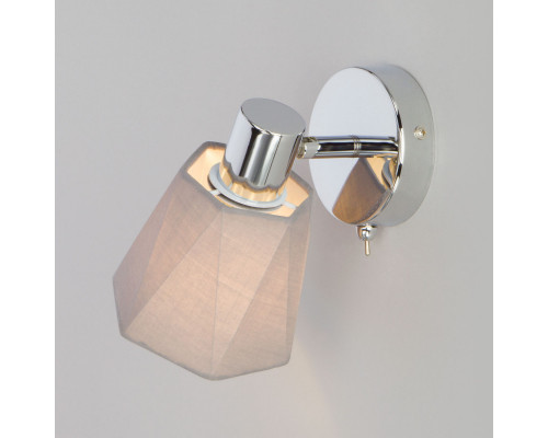 Купить Бра Eurosvet 20087/1 хром/серый| VIVID-LIGHT.RU