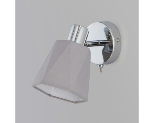 Купить Бра Eurosvet 20087/1 хром/серый| VIVID-LIGHT.RU