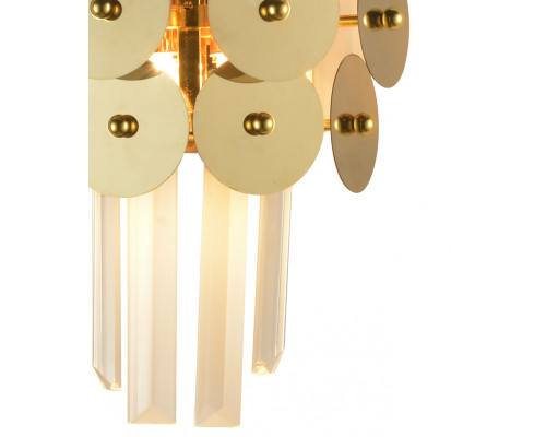 Купить Бра Natali Kovaltseva BEYOND 76015/2W GOLD| VIVID-LIGHT.RU
